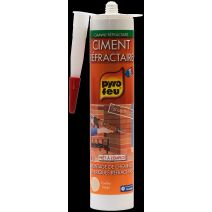ciment refractaire cartouche 310 ml - PYROFEU